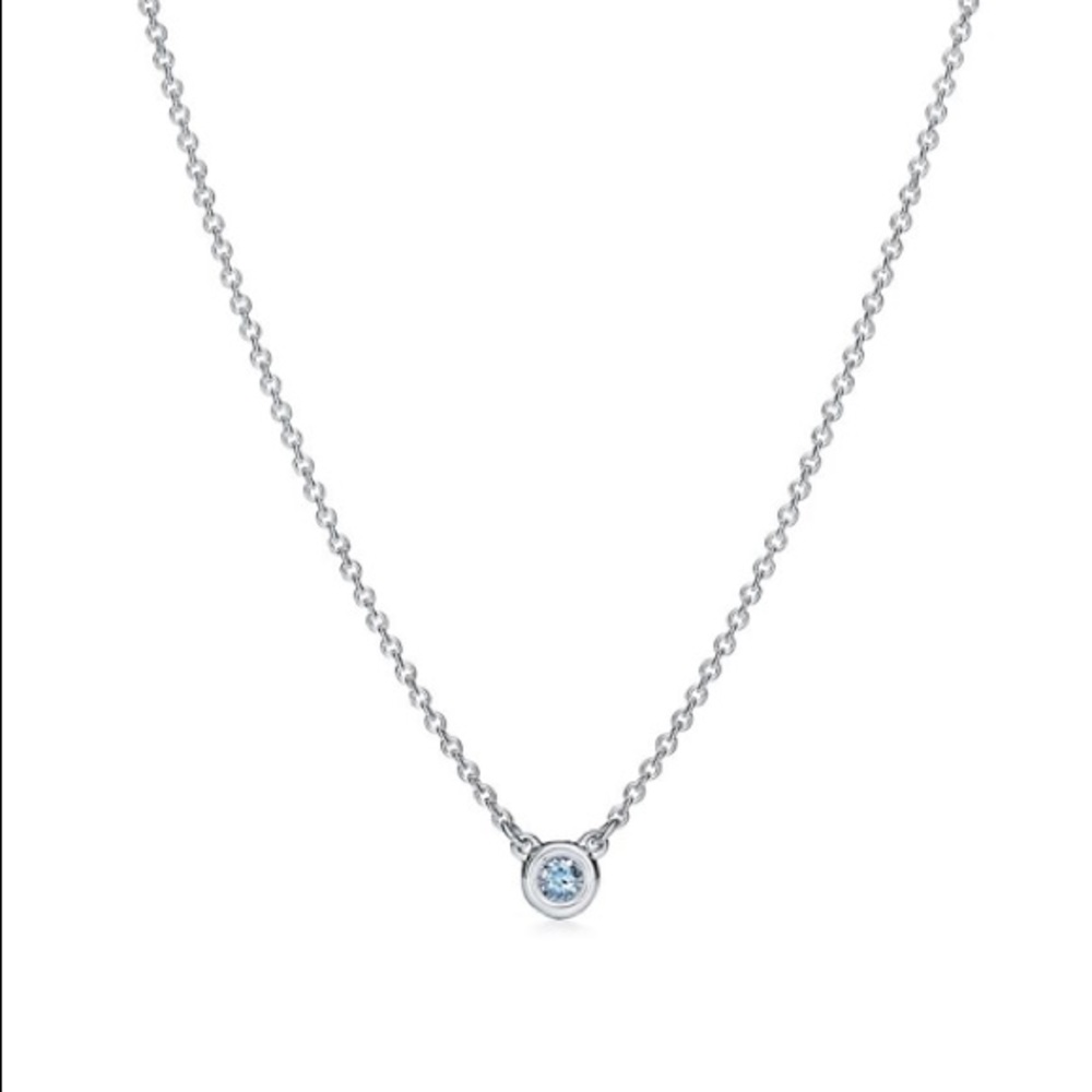 Tiffany&Co. Elsa Peretti Aquamarine Necklace